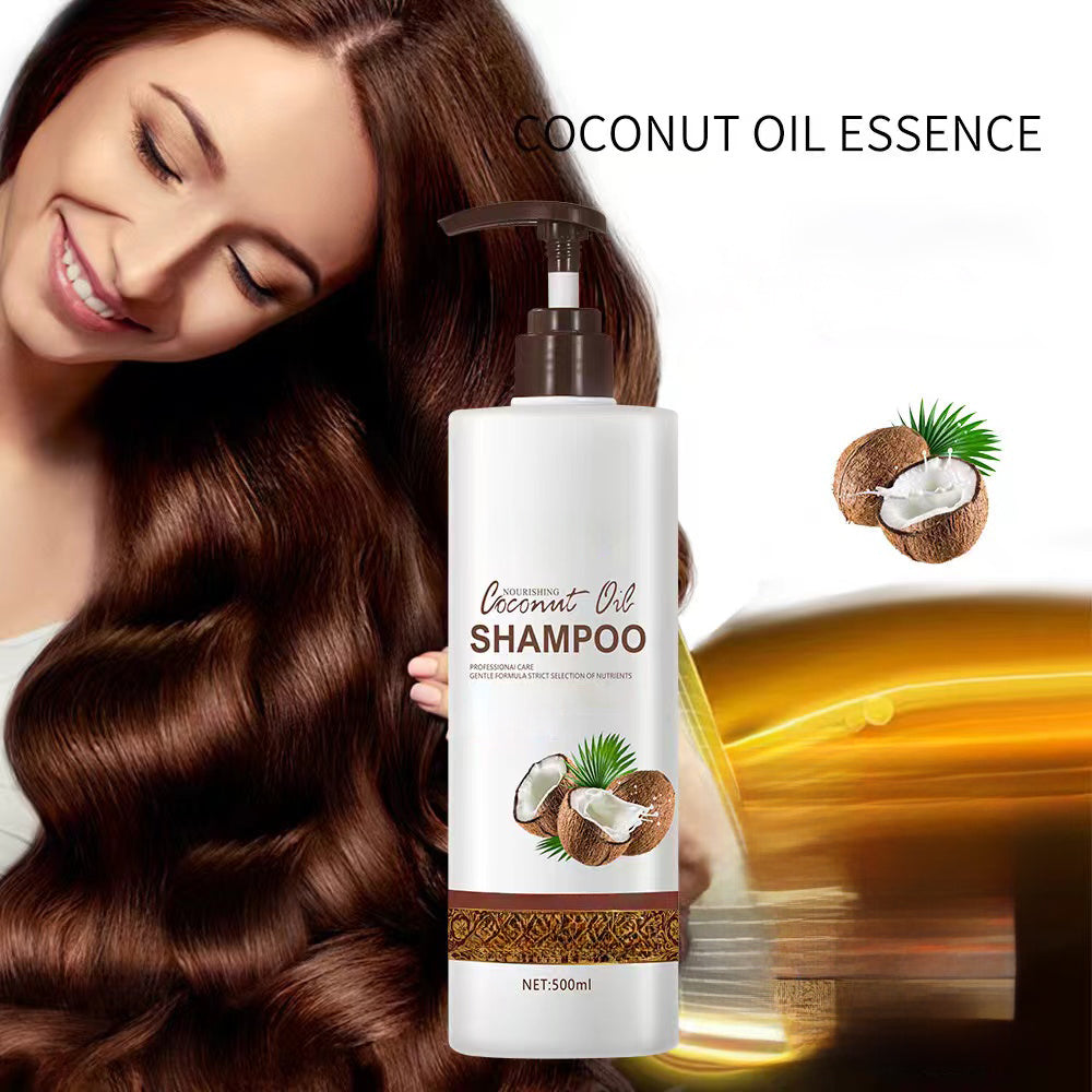 Nourishing Coconut Oil Shampoo, Deep Cleansing For Silky Smooth Hair