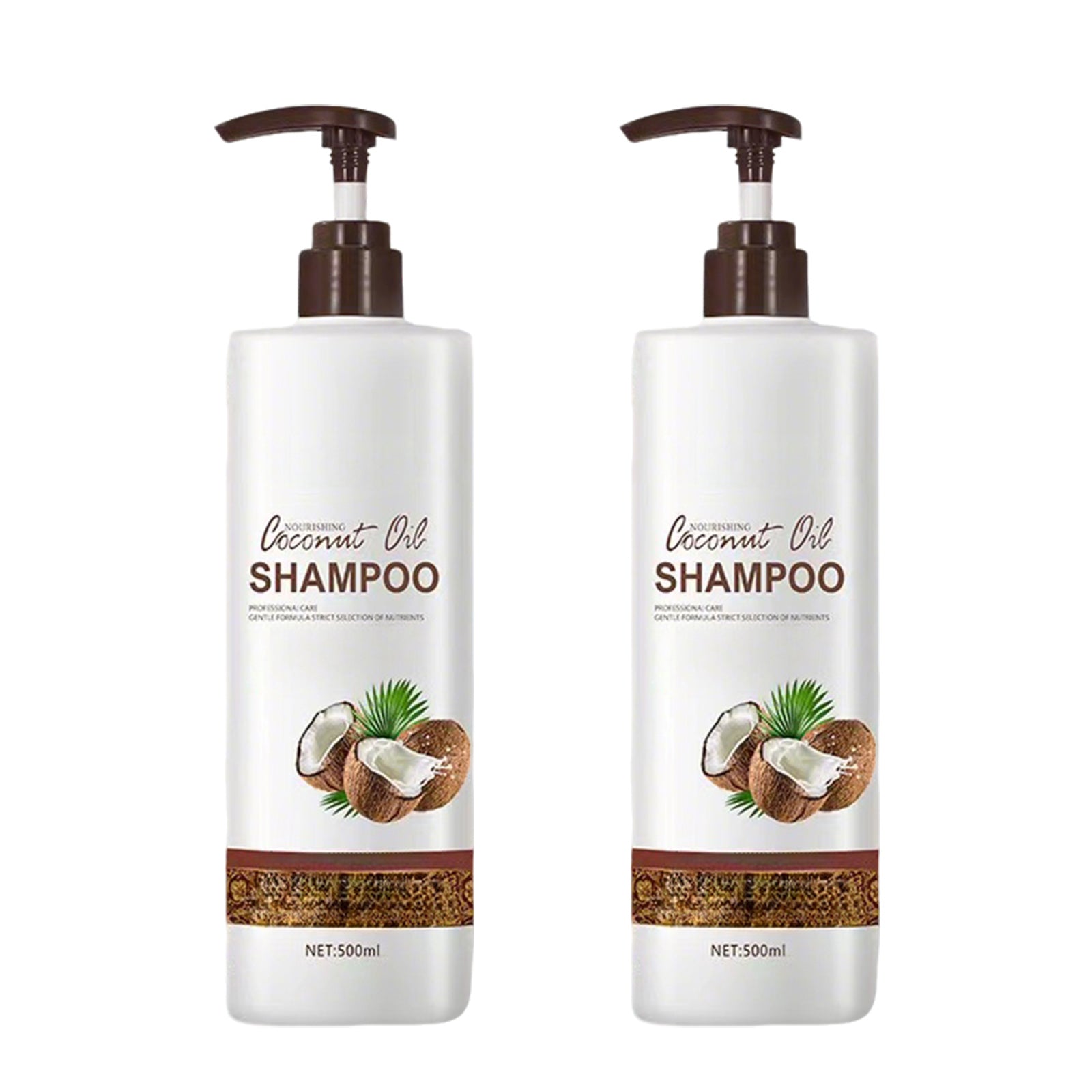 Nourishing Coconut Oil Shampoo, Deep Cleansing For Silky Smooth Hair